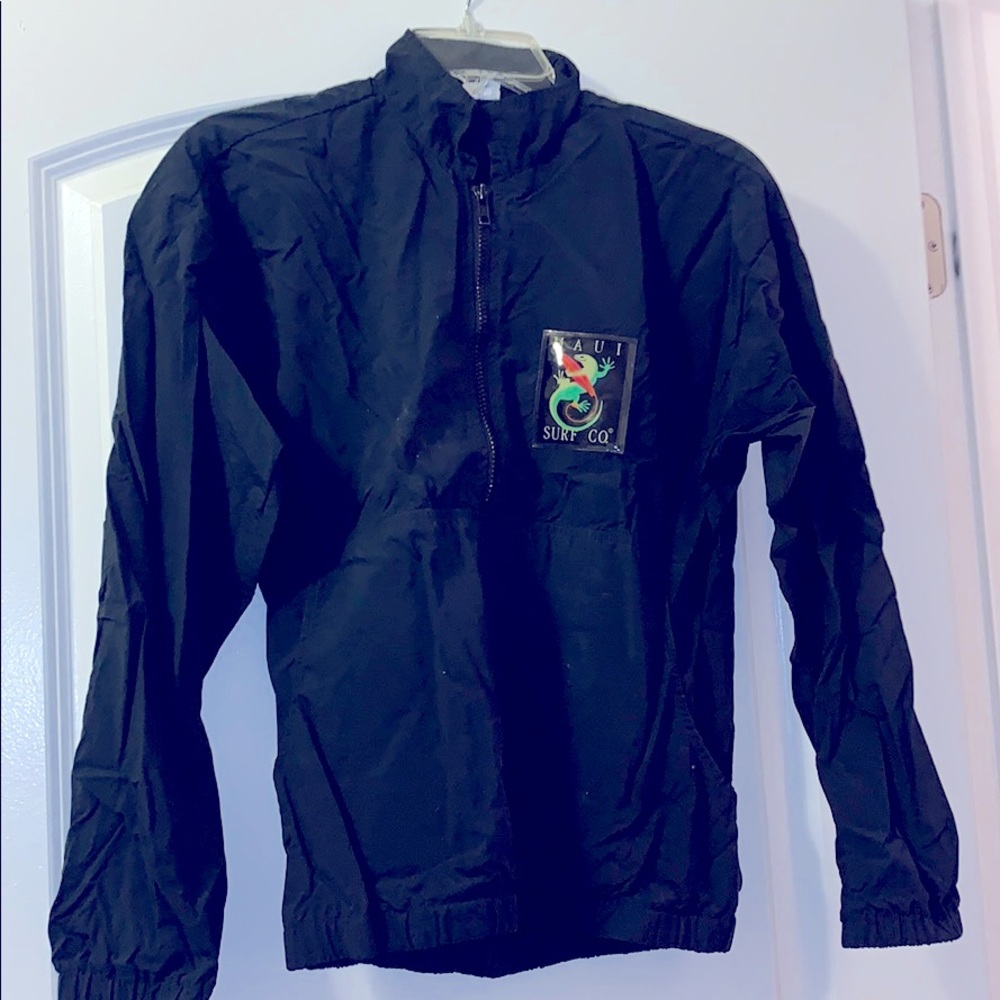 Vintage crazy shirts black windbreak